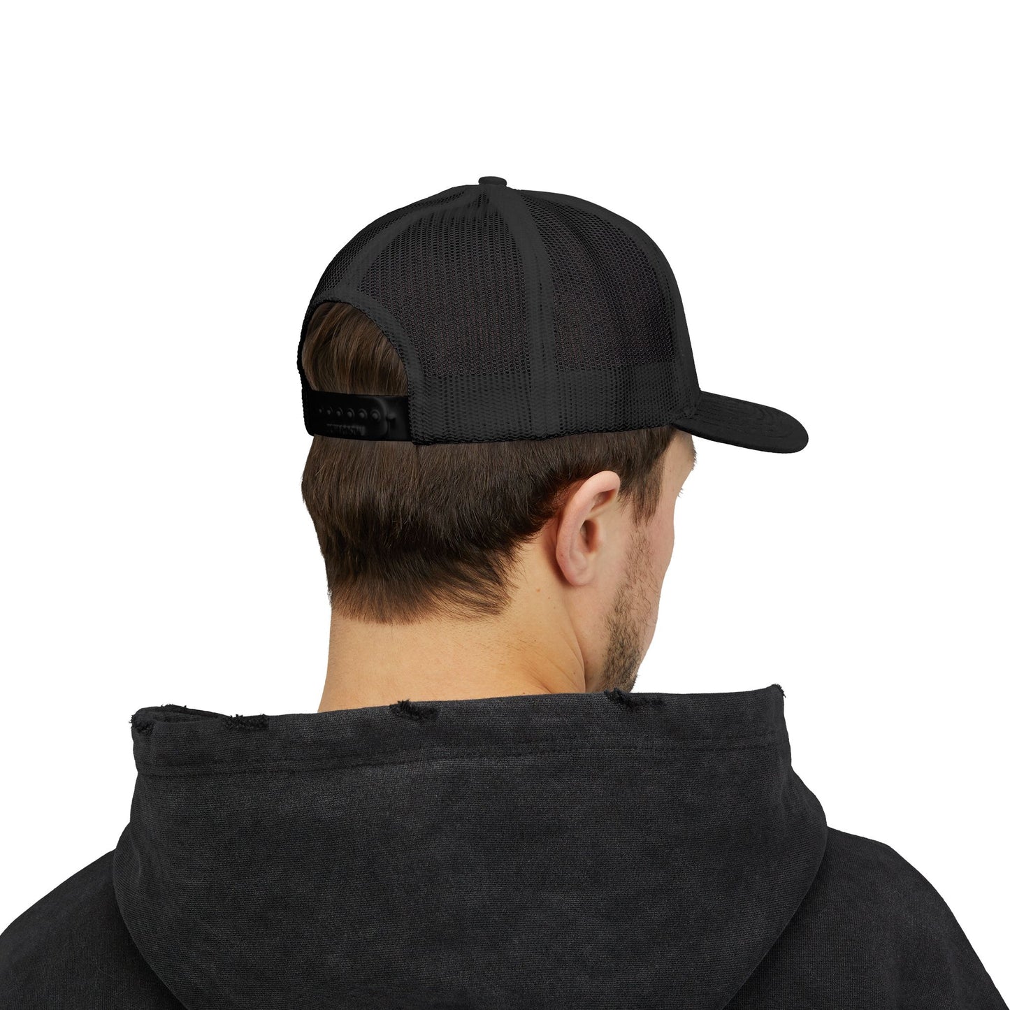 Embroidered Padel Icon Trucker Cap by MotionCell, colorway detail