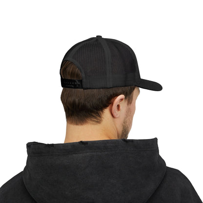 Embroidered Padel Icon Trucker Cap by MotionCell, colorway detail