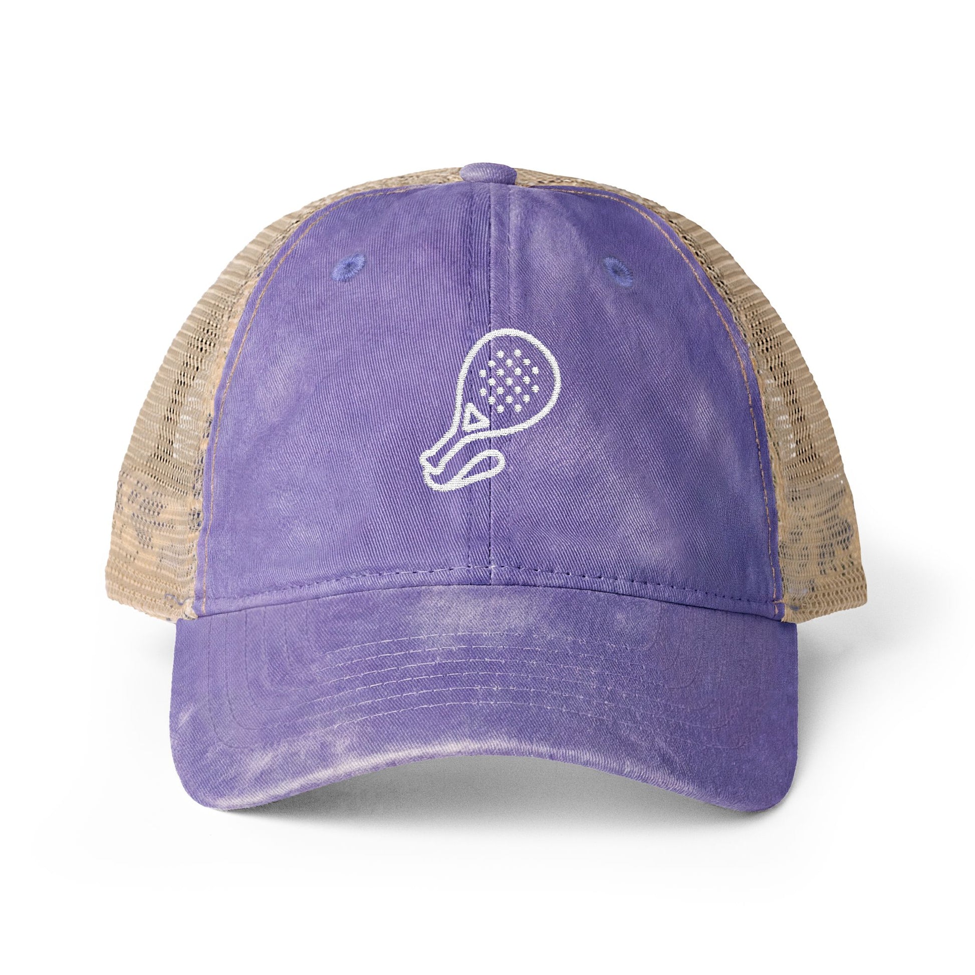 Embroidered Padel Cap for Women by MotionCell, worn lifestyle shot