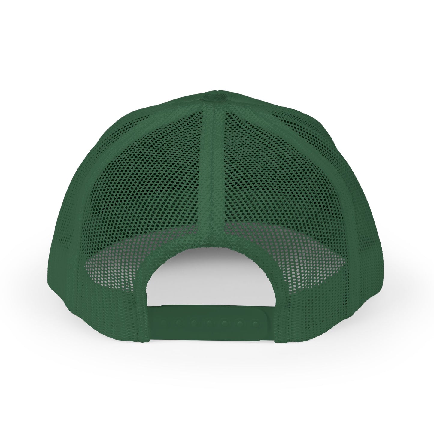 Embroidered Padel Icon Trucker Cap by MotionCell, worn lifestyle shot