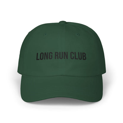 Long Run Club cap top view - buy embroidered cotton distance runner hat MotionCell