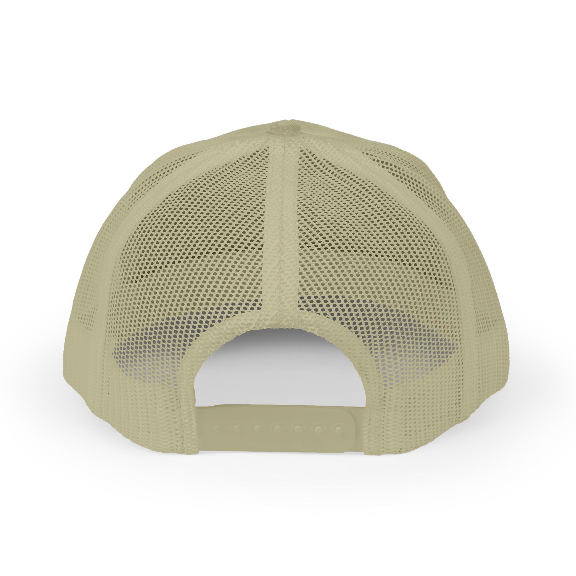 Embroidered Padel Icon Trucker Cap by MotionCell, worn lifestyle shot