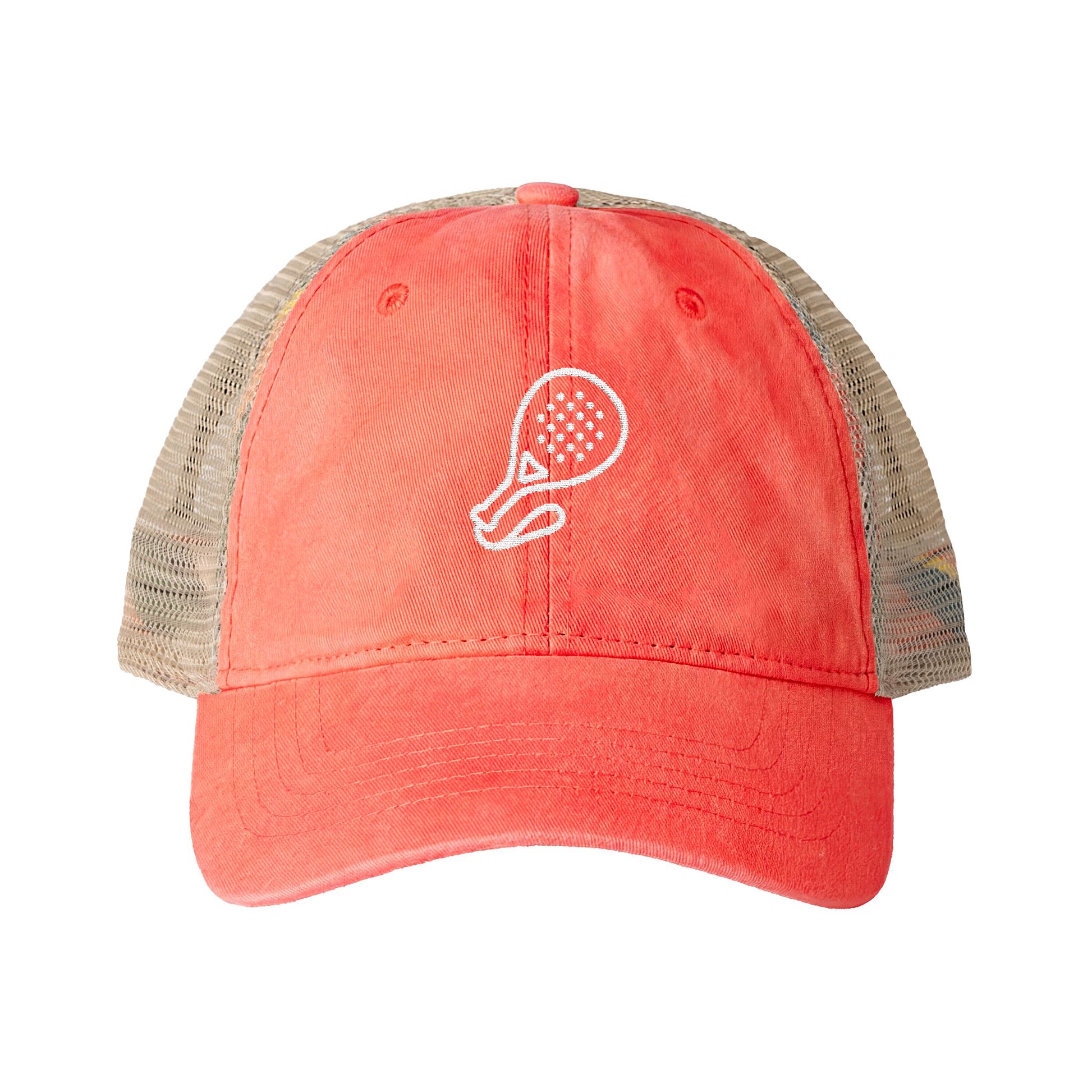 Embroidered Padel Cap for Women by MotionCell, embroidery detail