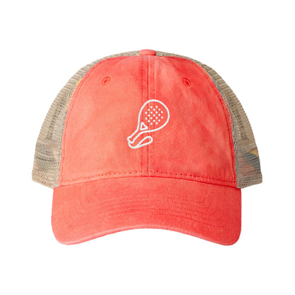 Embroidered Padel Cap for Women by MotionCell, embroidery detail