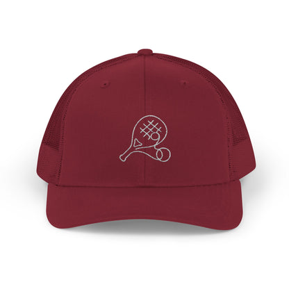 Embroidered Padel Icon Trucker Cap by MotionCell, colorway detail