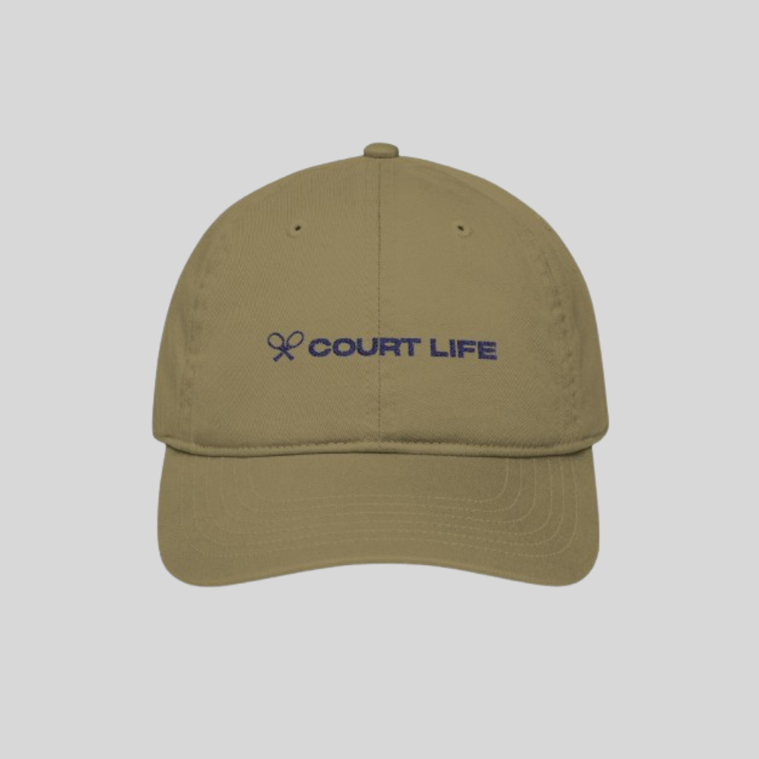 Court Life Cap  Organic (Embroidery) Hat Jungle Color