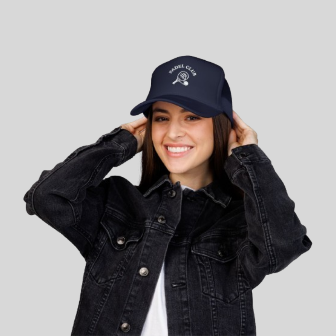 "Padel Club" Embroidered Trucker Cap