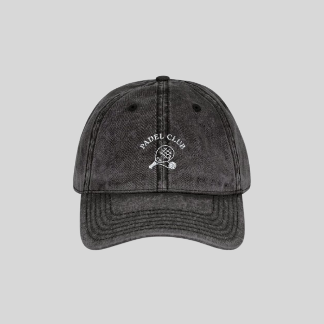 "Padel Club" Vintage Embroidered Cap
