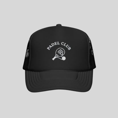 Padel cap - embroidered padel club mesh hat