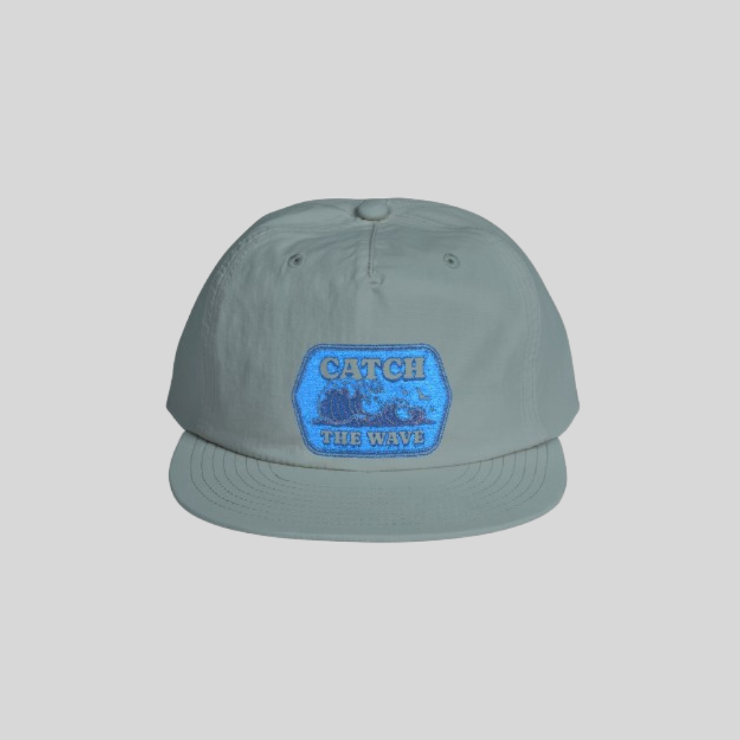 Surf Cap "Catch the Wave" Embroidered Hat