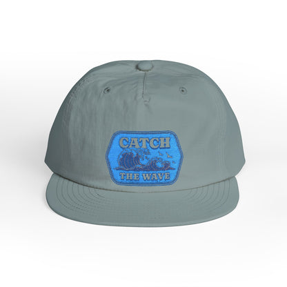 Surf Cap "Catch the Wave" Embroidered Mineral Cap